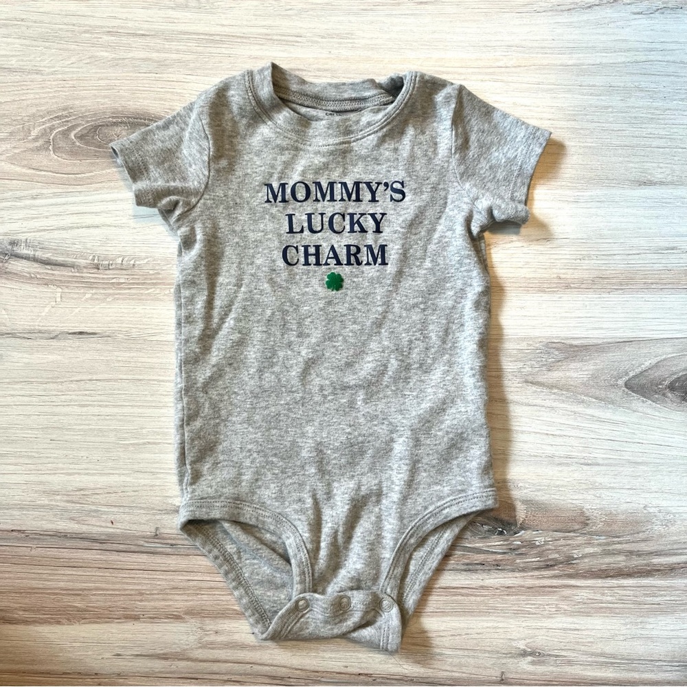 [3 for $15] CARTER’S Mommy’s Lucky Charm Onesie (18 months)